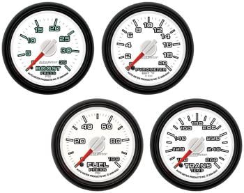 Auto Meter ST3266 Battery Voltage, Electric, 52mm, Wht, 818v Autoplicity
