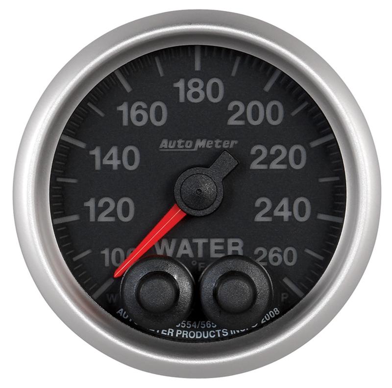 Picture of Auto Meter ST3308C Water Temp, Pro Stepper Motor, 52mm, Classic, 100-260 °f, 1/8" Nptf Male