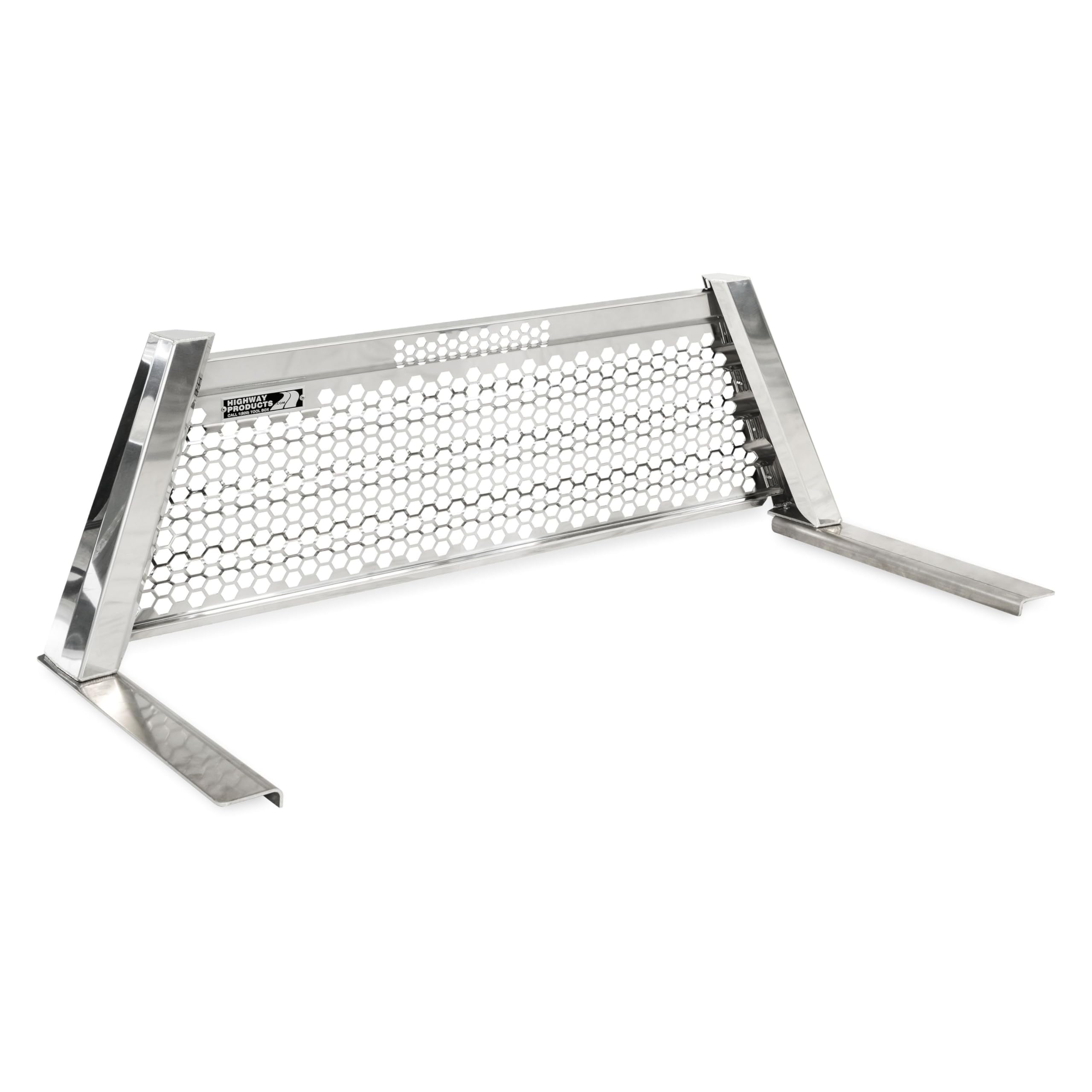 Picture of Highway Products 4030-063 HONEYCOMB OPEN WAVE, POLISHED ALUMINUM UPRIGHT, SMOOTH ALUMINUM CENTER, SIZE 5