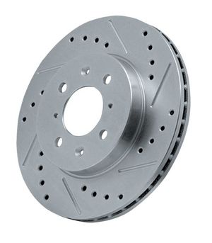 Power Stop K7873 Z23 Front and Rear Brake Kit-Drilled/Slotted Brake Rotor & Carbon Ceramic Brake Pads 