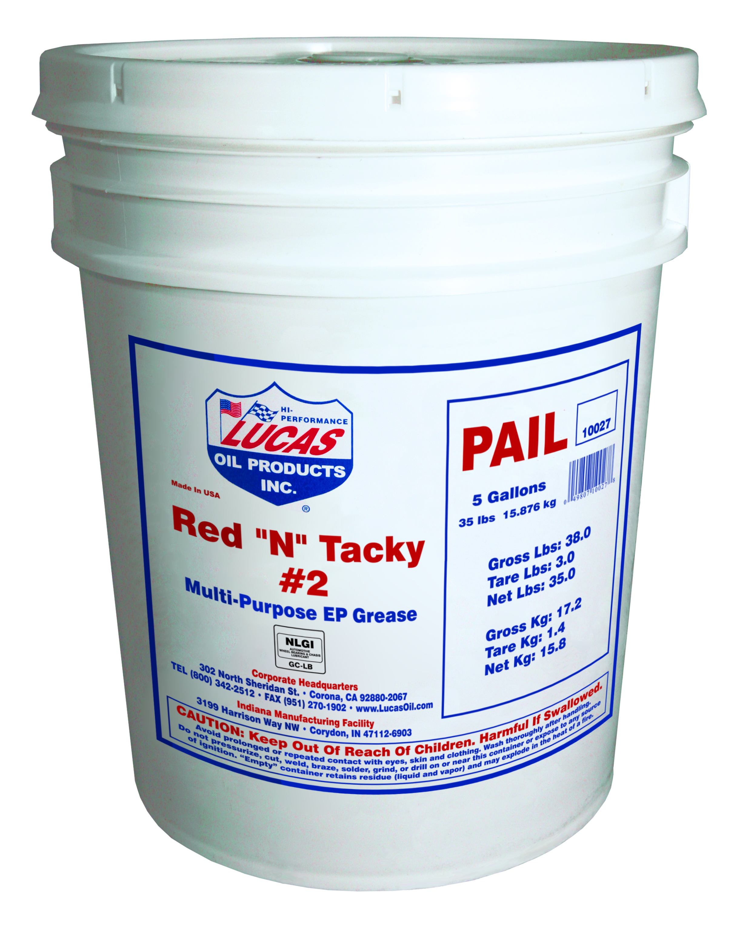 Lucas Oil Racing Tripod Grease NLGI1.5 Autoplicity