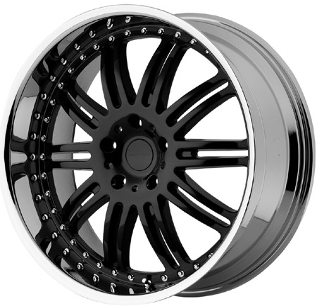 Picture of KMC Wheels T163H170-8-H77-S1 Kmc Cap Bolt-On (sb/ch/bk) - 8x170
