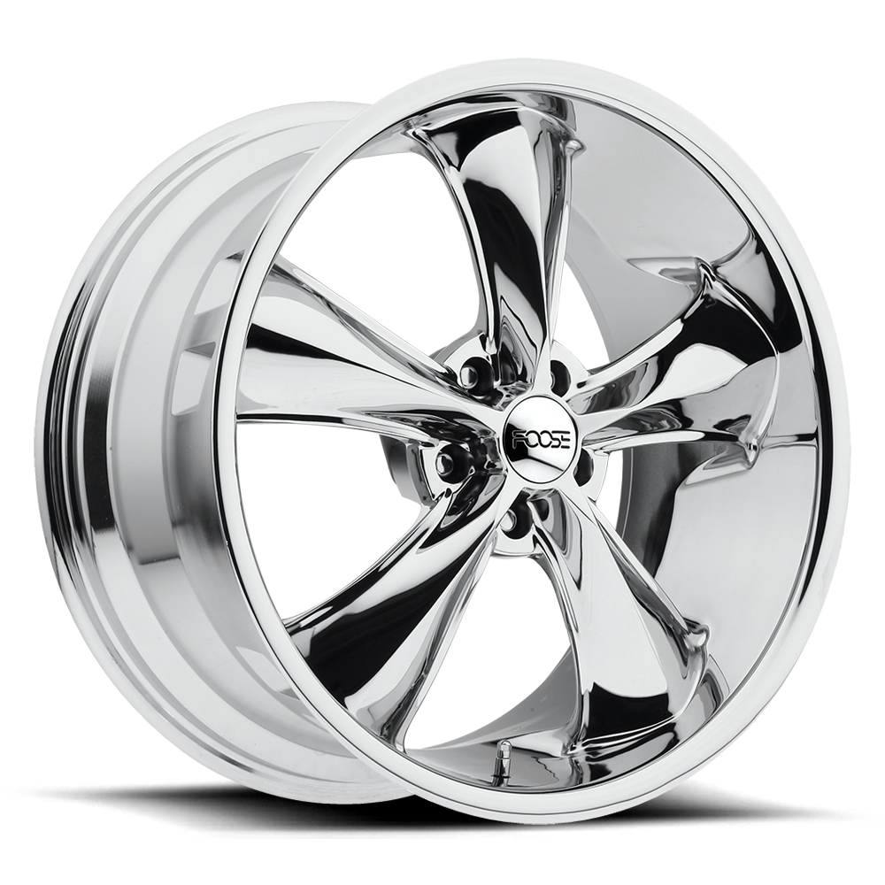 Picture of Foose 1003-41SLB Foose Silver Rwb Cap 2.70" Grv