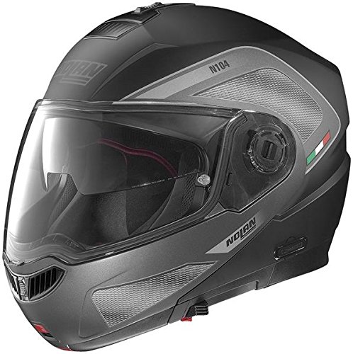 Picture of Nolan N885270330026 N80-8 Solid Motorcycle Helmet Flat Vulcan/Gray XL