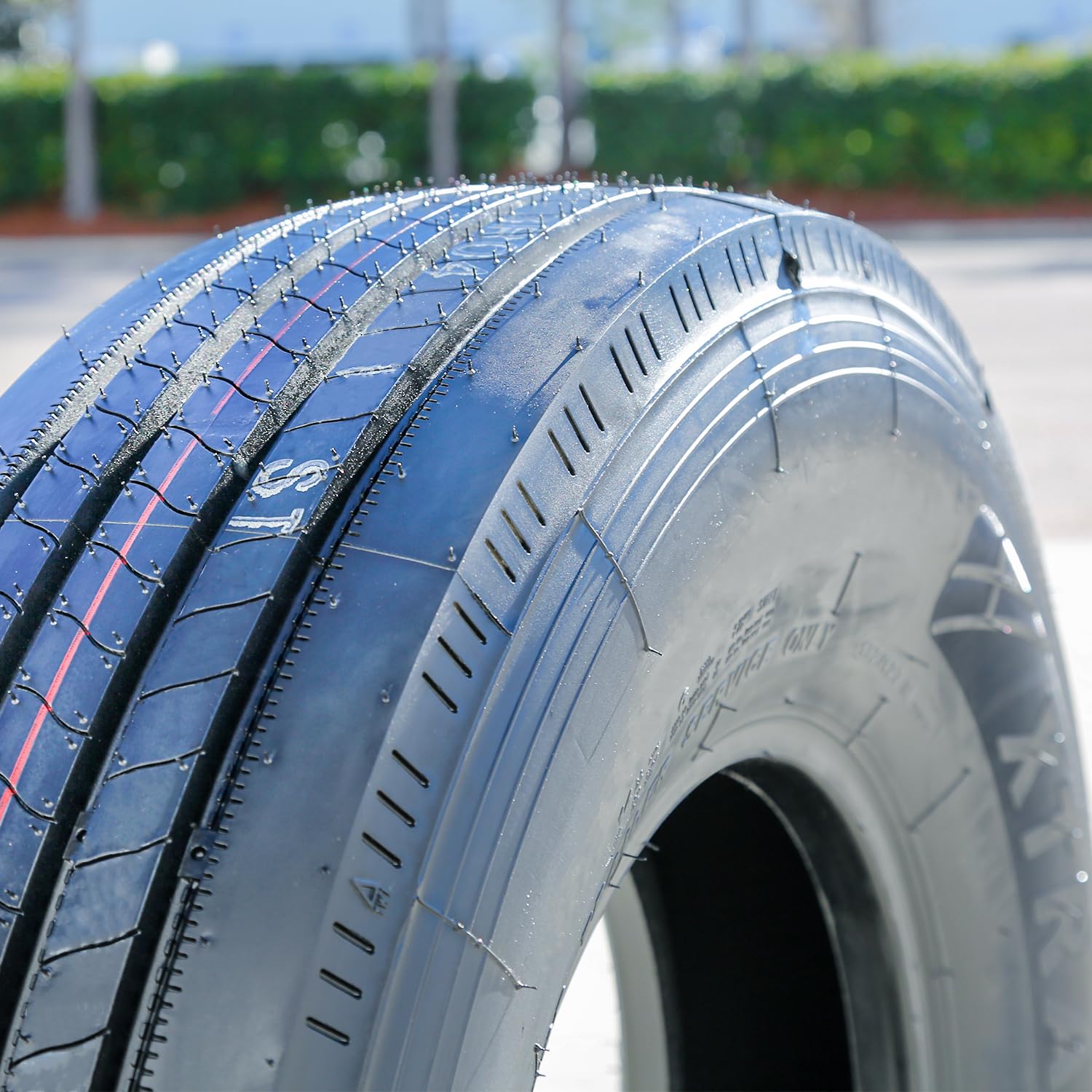 Picture of Roundrule P66010-R ST Hikee Semi Steel Premium Trailer Radial Tire-ST235/80R16 235/80/16 235/80-16 123/119L Load Range E LRE 10-Ply BSW Black Side Wall
