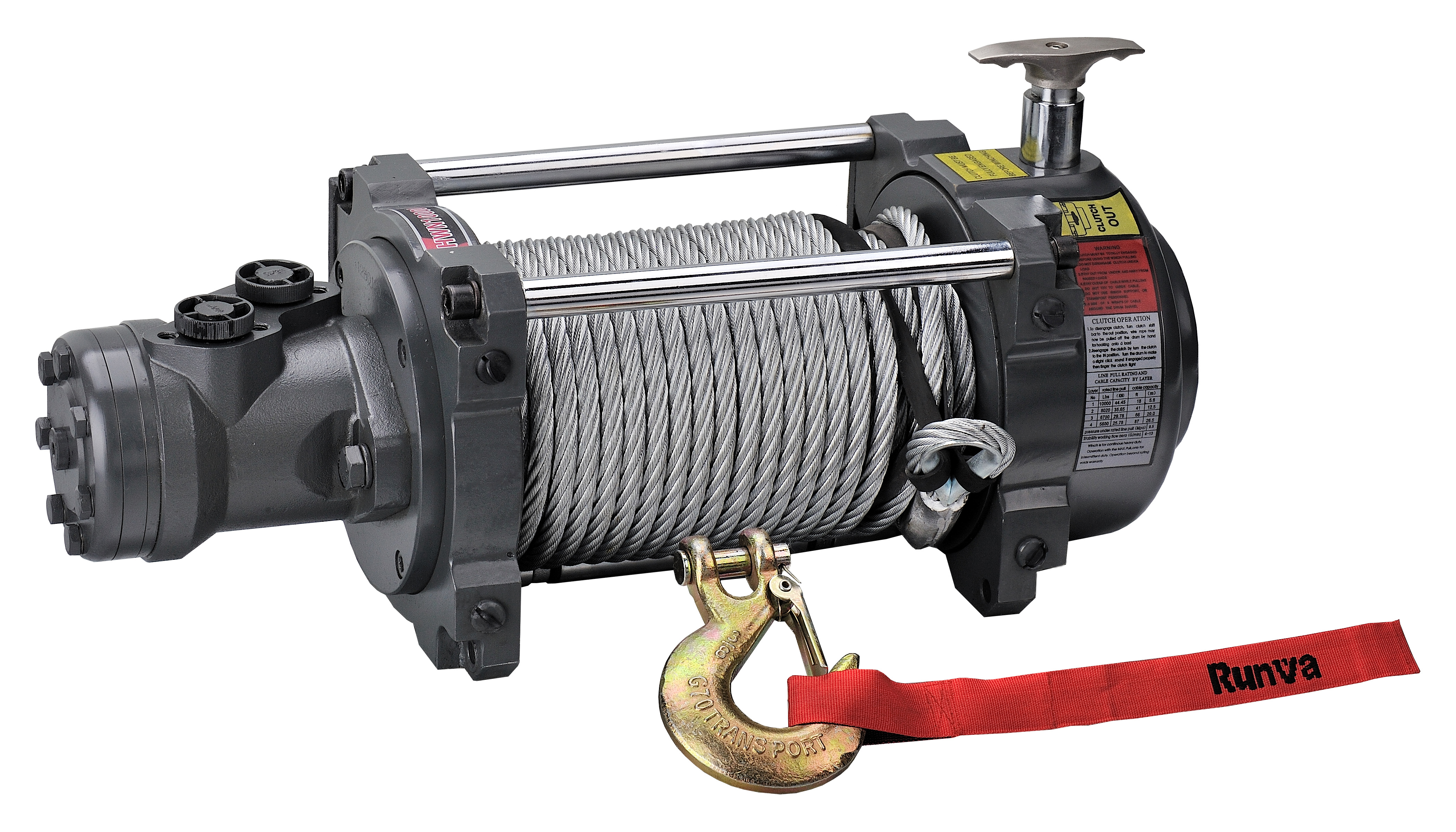 Picture of Champion Power Equipment 14560 Atv/utv Wireless Winch Kit Has A 4500lb Rated Line Pull W/wireless Remote And Antenna