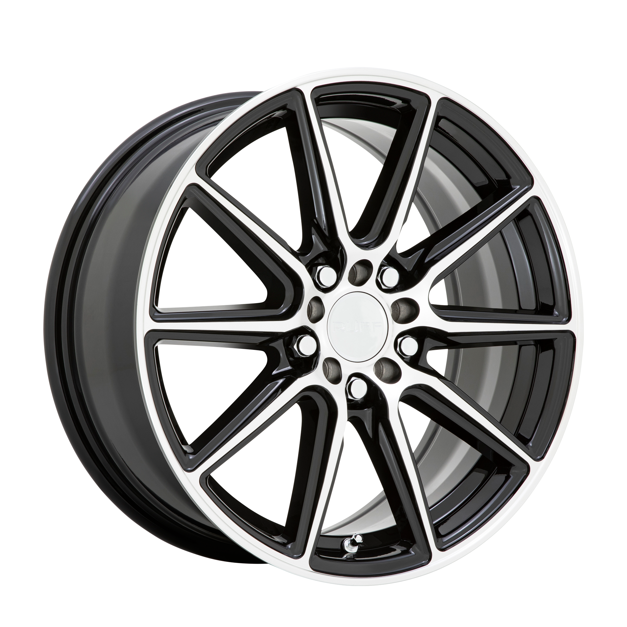 Picture of Ruff 1775RDC385D20B76 Ru Clut 17x7.5 5x112/120 +38 76 G-Bk Mc