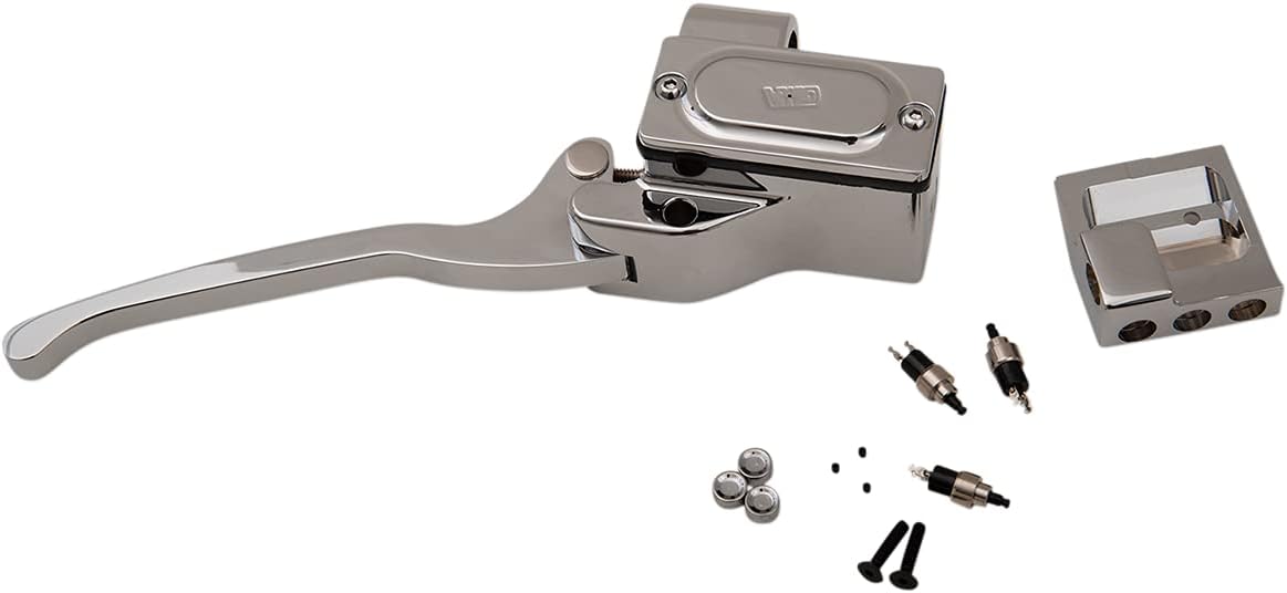 Picture of GMA GMA-HB-5-C Brake Master Cylinder Assembly Chrome with Switch Kit 5/8" Bore