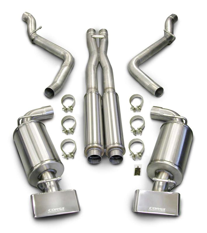 Corsa 14138 CatBack Exhaust System Dual Rear Exit Autoplicity