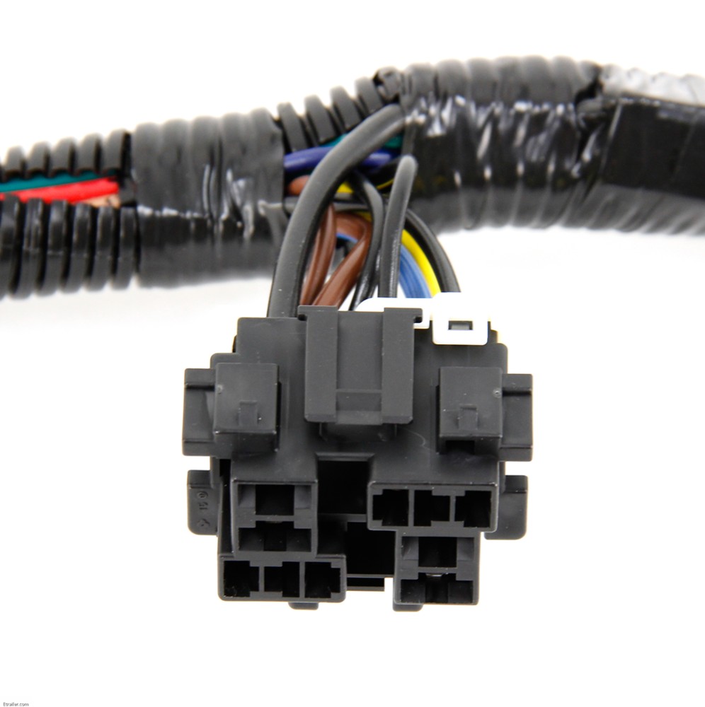 Tekonsha 118727 T-One Trailer Wiring Connector - 4-Pin Flat, With ModuLite HD Module