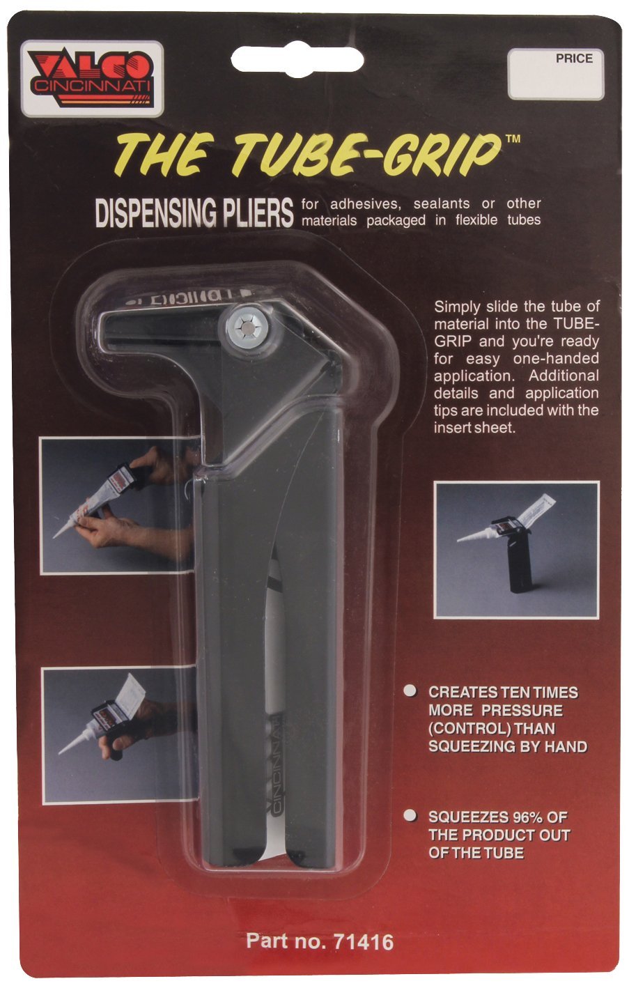 Valco 71006 2.5in Wide Tube Grip Dispenser Autoplicity