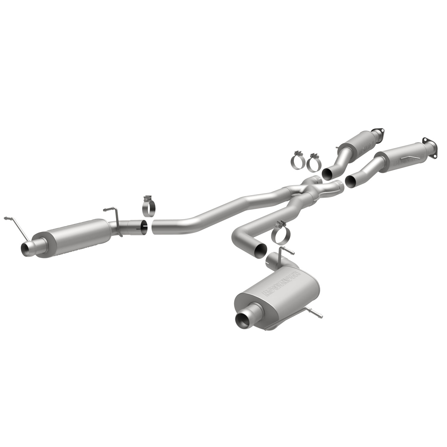 MagnaFlow Exhaust Products 15064 Street Series Stainless CatBack