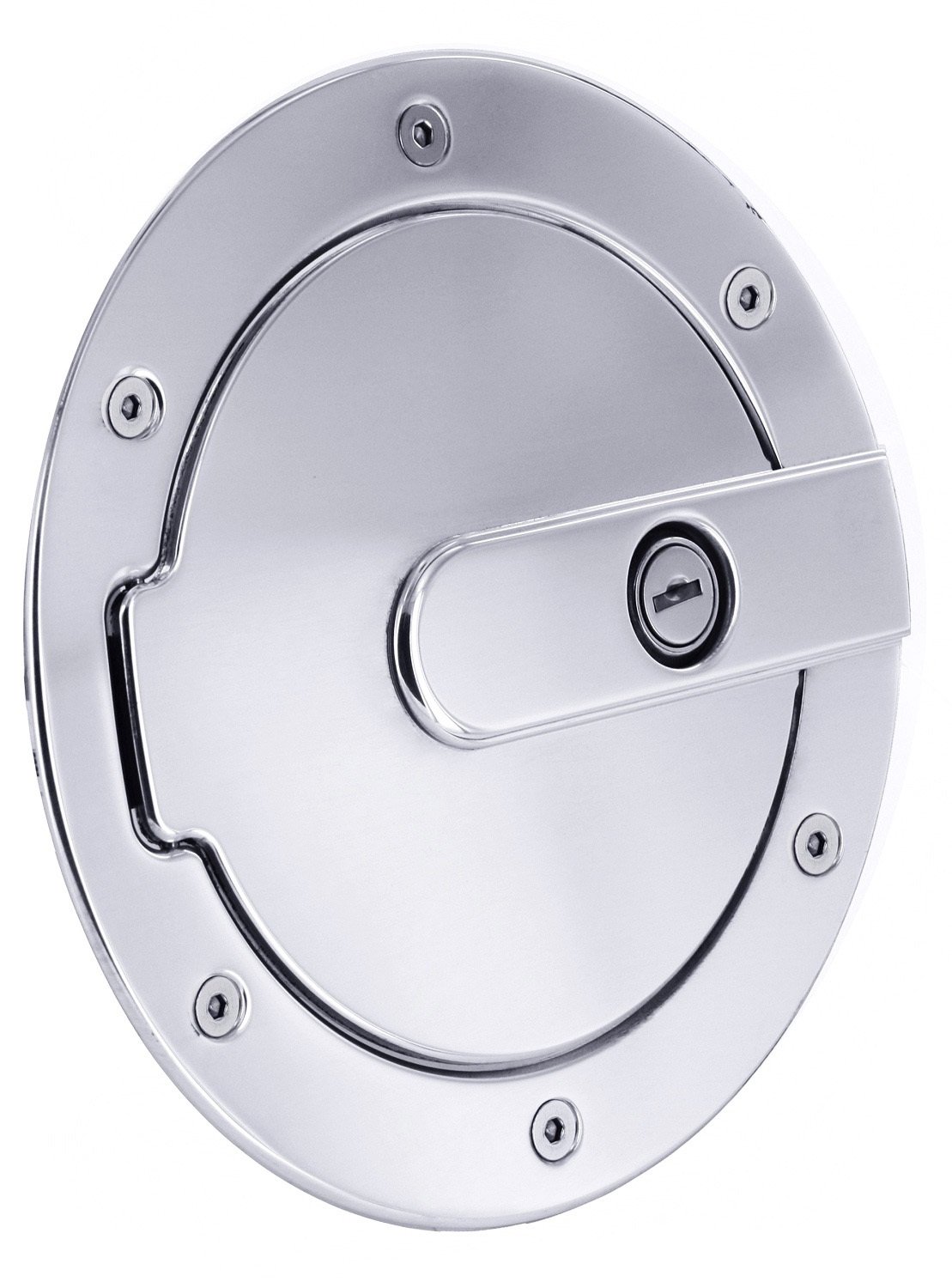 All Sales 6070PL Race Style Billet Fuel Door Autoplicity