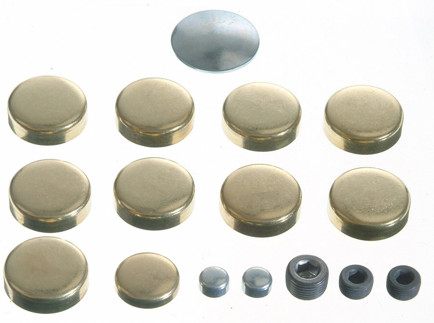 Kit De Bouchons D'expansion En Laiton BOROCO - Remplacement Pour Small Block Chevrolet 283ci 305ci 327ci 350ci (1957-1997), Compatible Sealed Power 381-8007