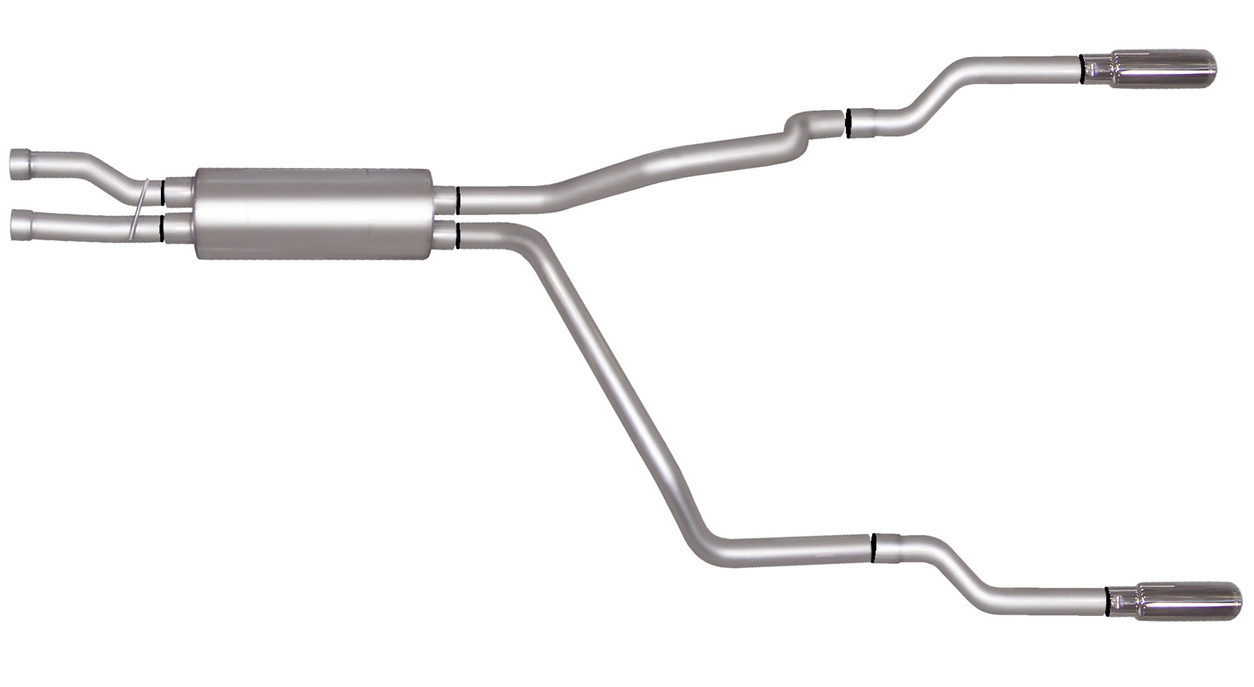 Gibson Exhaust 5531 Split Rear Dual Exhaust Kit Autoplicity