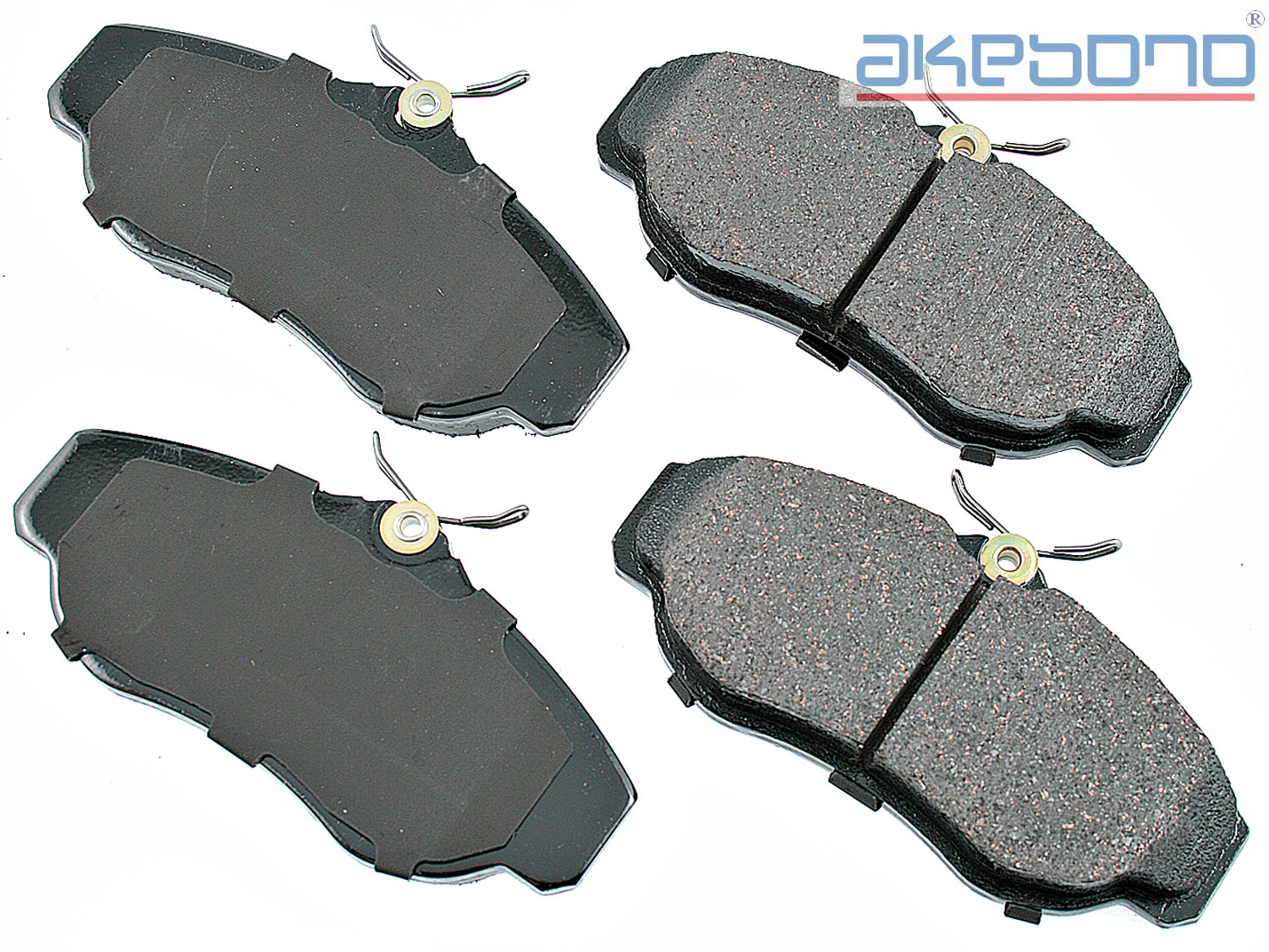 Akebono EUR676 Disc Brake Pad Kit Autoplicity