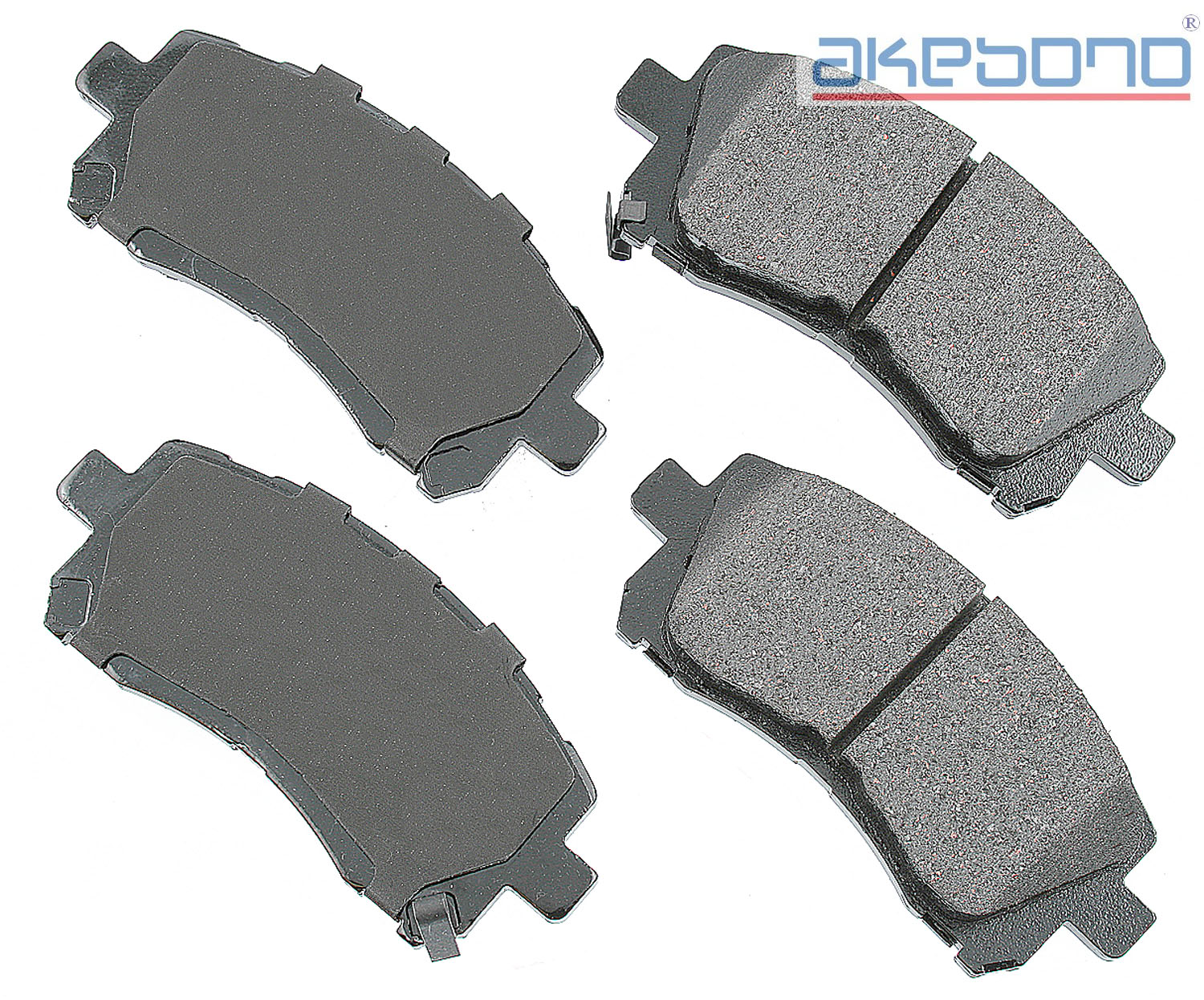 Akebono ACT721 Brake Pad Set Autoplicity