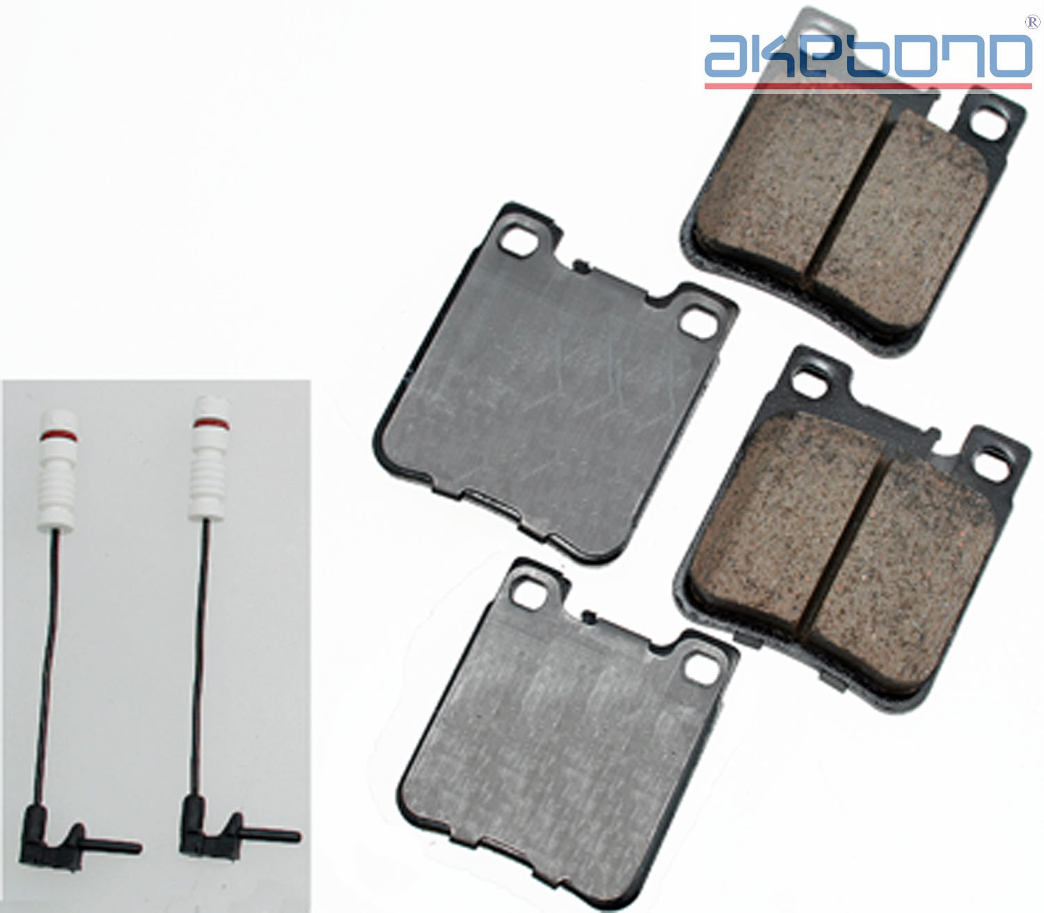 Akebono EUR603 S350 Brake Pad Set Autoplicity