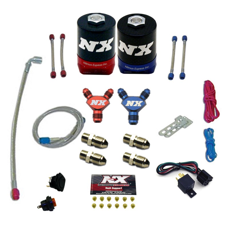 Nitrous Express NX200 Dual Stage Conversion Kit Plate System Autoplicity