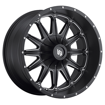 LRG Rims 10321039912N LRG103 Series Black Wheels | Autoplicity