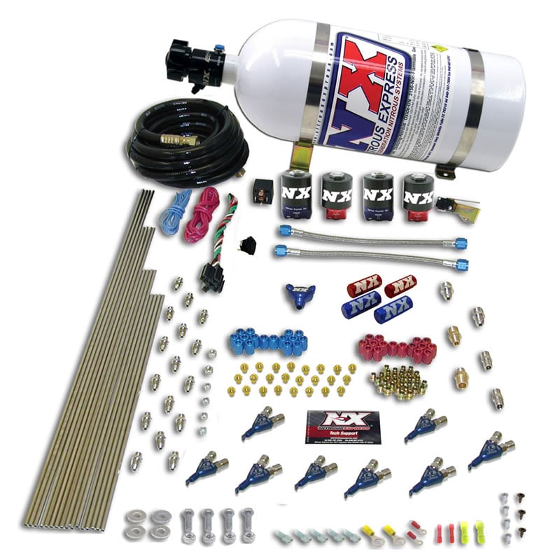 Nitrous Express 8000500 Piranha Direct Port Nitrous System Autoplicity