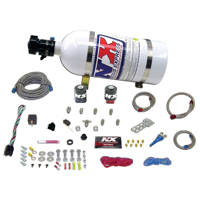 Show details for Nitrous Express 20923-10 All Sport Compact Efi Single Nozzle System (35-50-75 Hp) With 10lb Bottle
