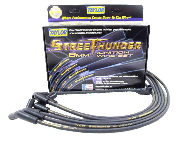 Taylor Made 51020 8mm Street Thunder Ignition Wire Set Autoplicity