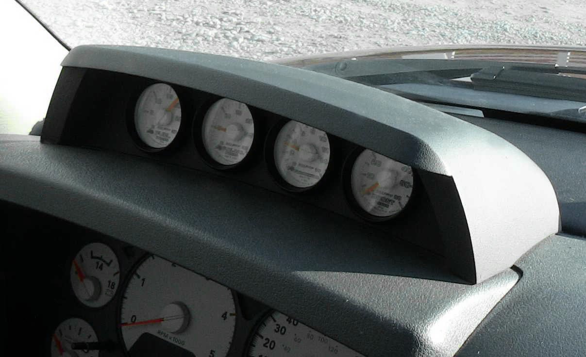 Fleece Performance FPECW4DASHPOD0609 Cw 4 Gauge Dash Pod For 2006