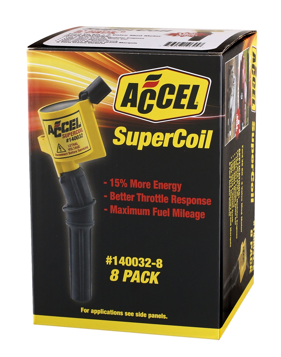 Accel 1400328 SuperCoil Direct Ignition Coil Set Autoplicity