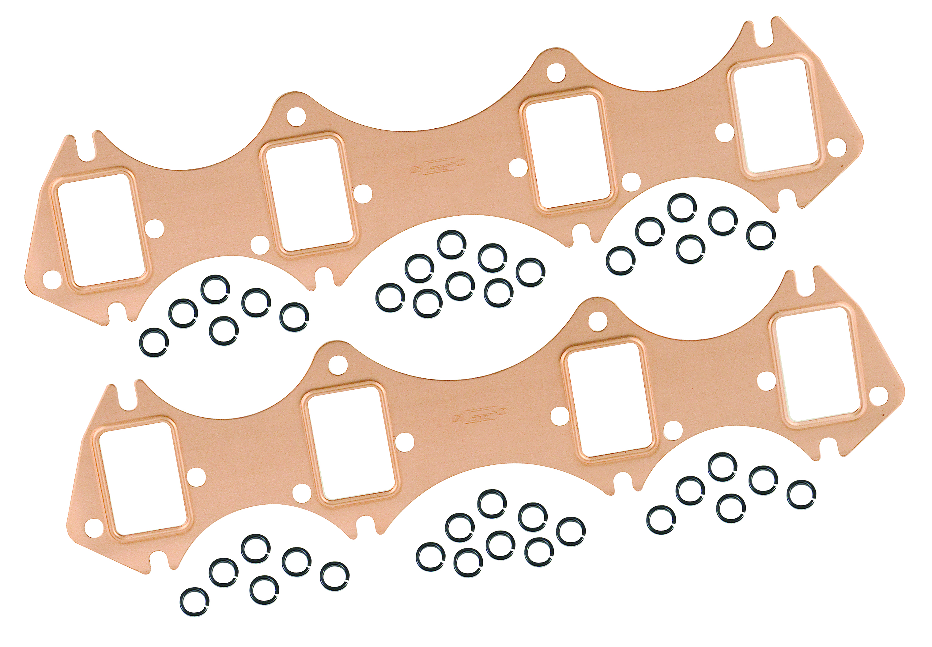 thumbnail image 2 of Mr. Gasket 7161 Copper Seal Oval Port Exhaust Gasket - Performance Exhaust Gasket 2 of 9