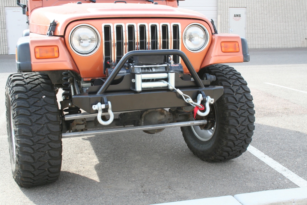 Bulldog Winch 21000 Bulldog 21000 Front Bumper for Jeep TJ Autoplicity