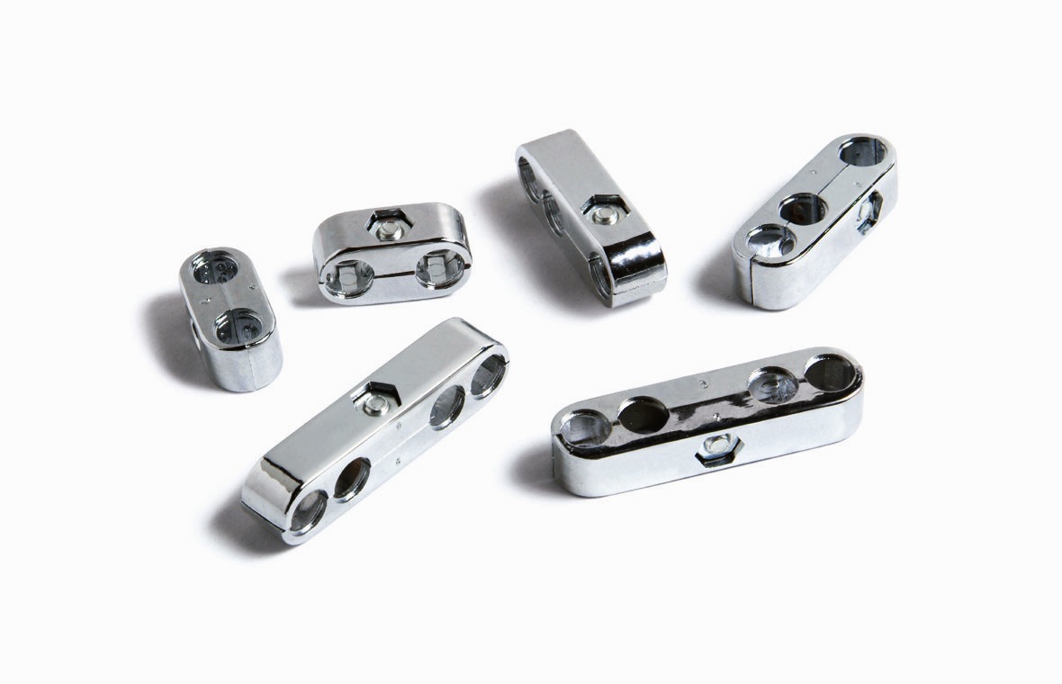 thumbnail image 2 of Taylor 42720 Spark Plug Wire Separators – Red, Small Block Chevy Organizer 2 of 5