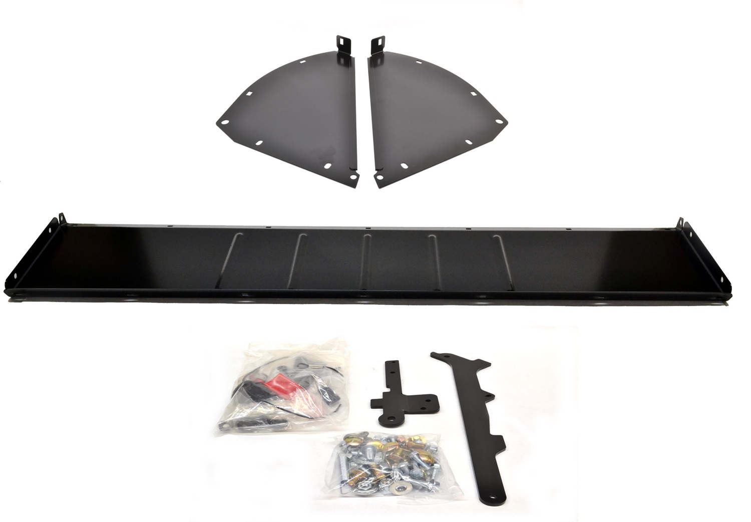 Picture of Warn 84133 Converts Snow Plow Blade To Bucket Loader 5 Cubic Ft Cap 60 Degree Dump Angle