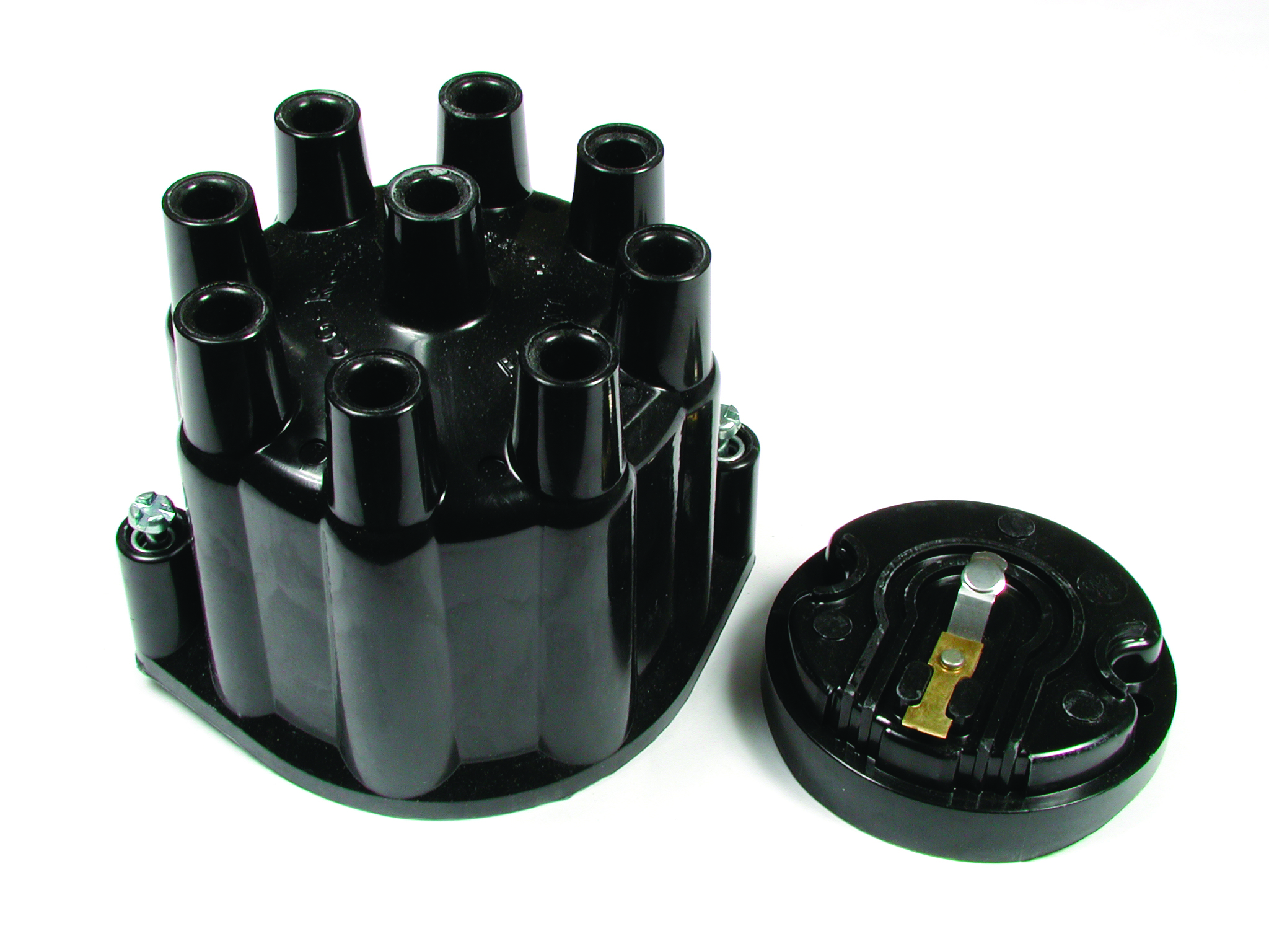 Accel 8124 Heavy Duty Distributor Cap And Rotor Kit Black Autoplicity