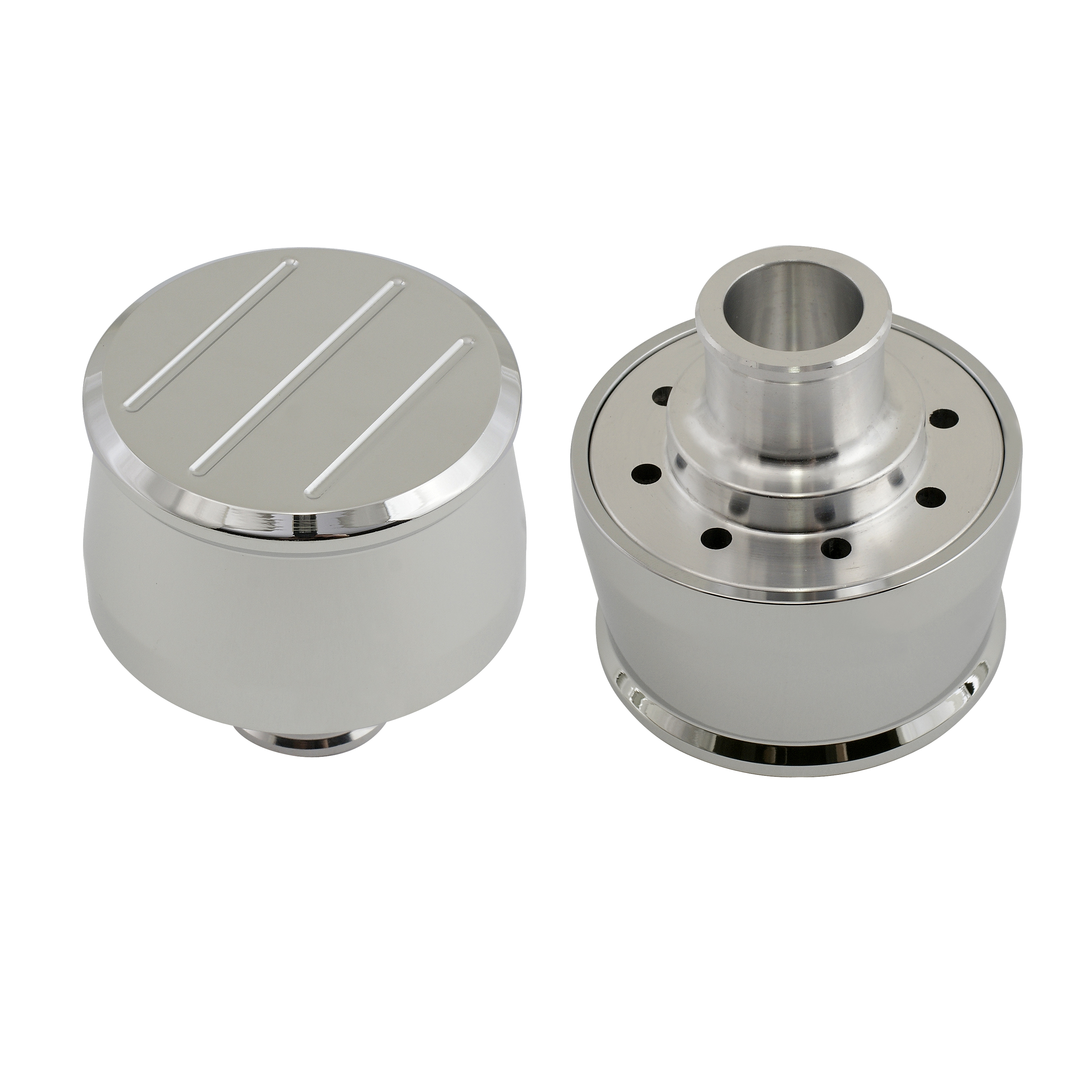 Mr Gasket 9116G Chrome Aluminum Breather Autoplicity