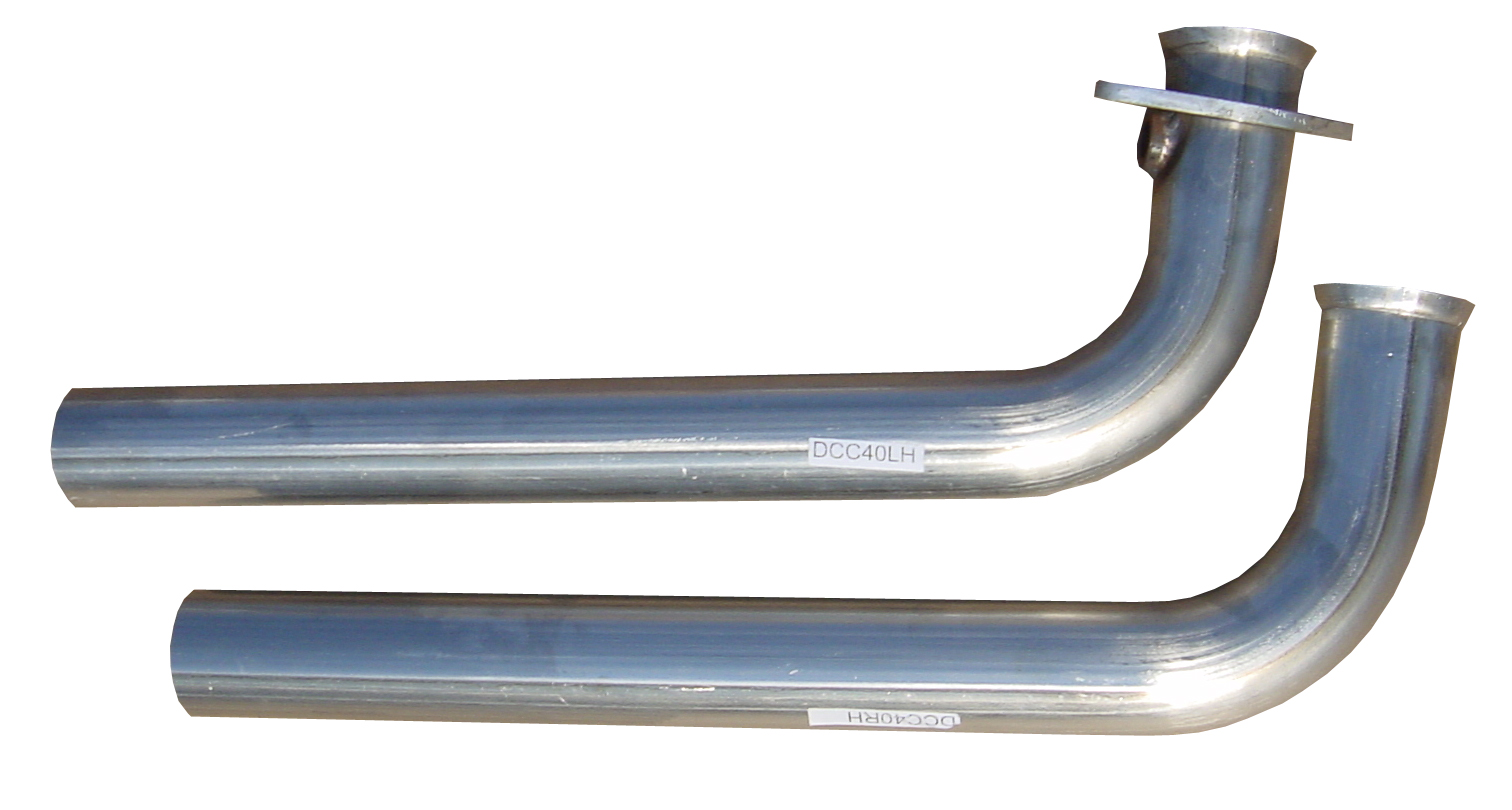 Pypes Performance Exhaust DCC40 C4 2.5" Downpipes 8791 Autoplicity