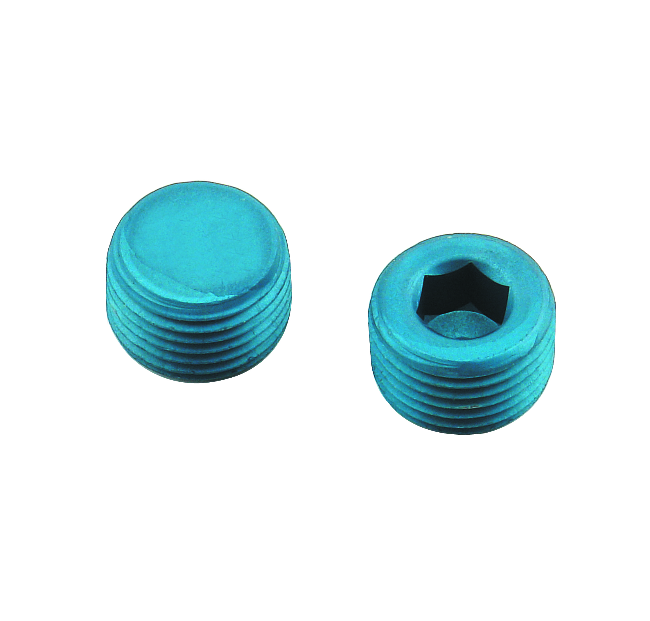 Mr. Gasket 6353 Aluminum Pipe Plugs Blue Anodized Autoplicity