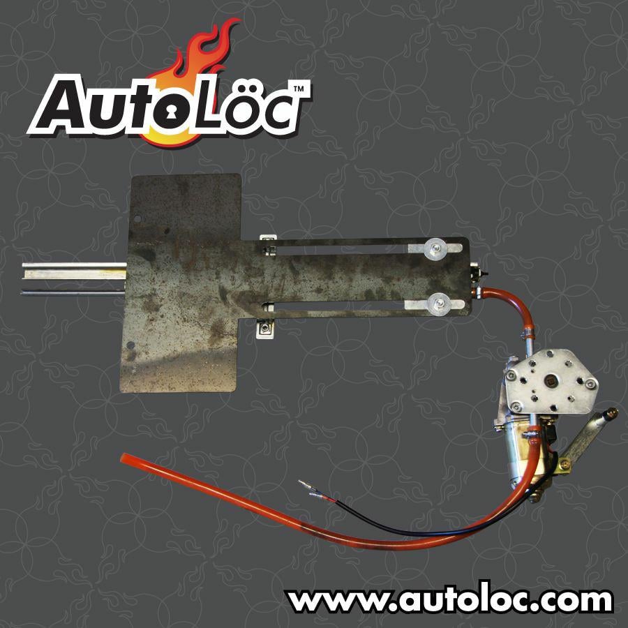 Autoloc 43150 Hidden License Plate Retractor Kit w/ Switch Autoplicity