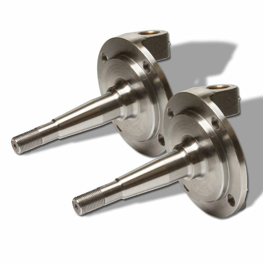 Speedway Motors Forged Round Back Spindles – Fits 1928-1948 Ford – Pair (Spindles Only)