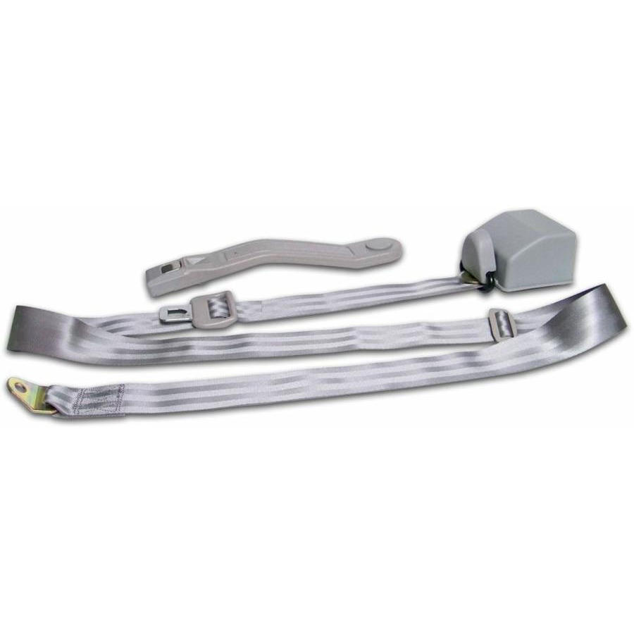 1 Set For Dodge Ford Safety 3 Point Retractable Car Seat Lap Belt Adjustable