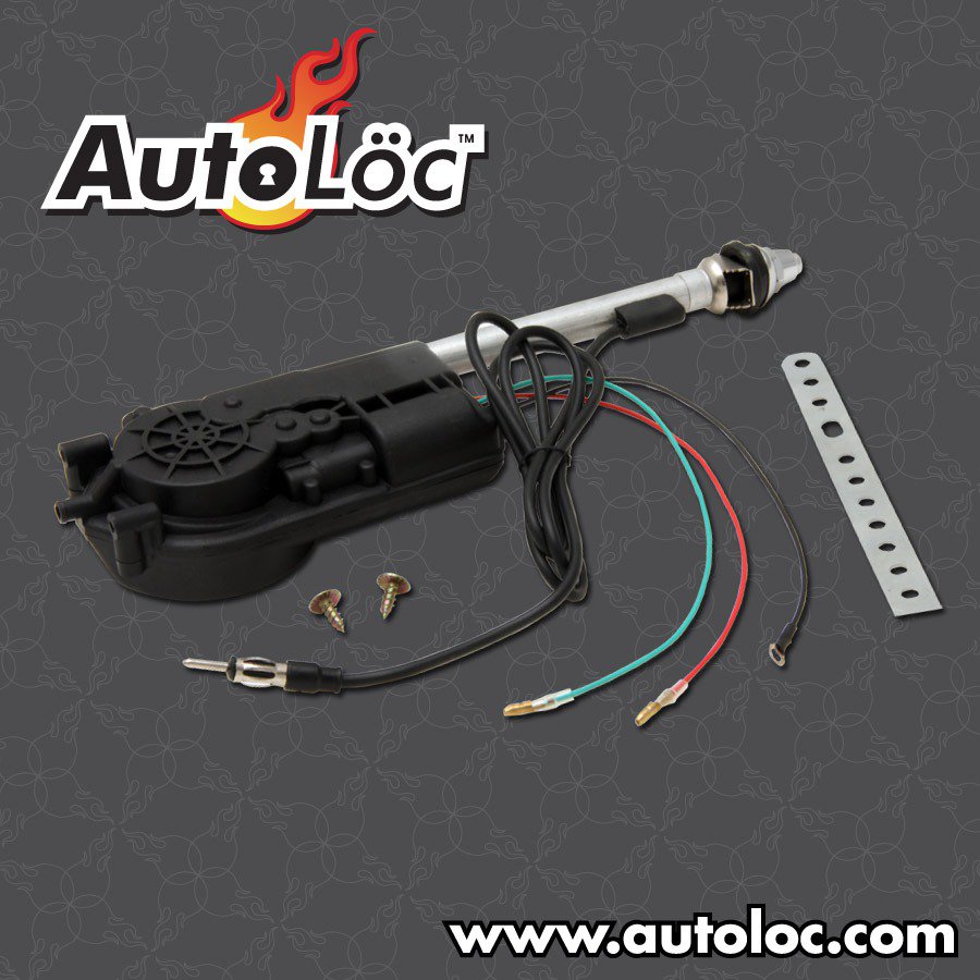 Autoloc 140769 Chrome Power Antenna Kit Autoplicity