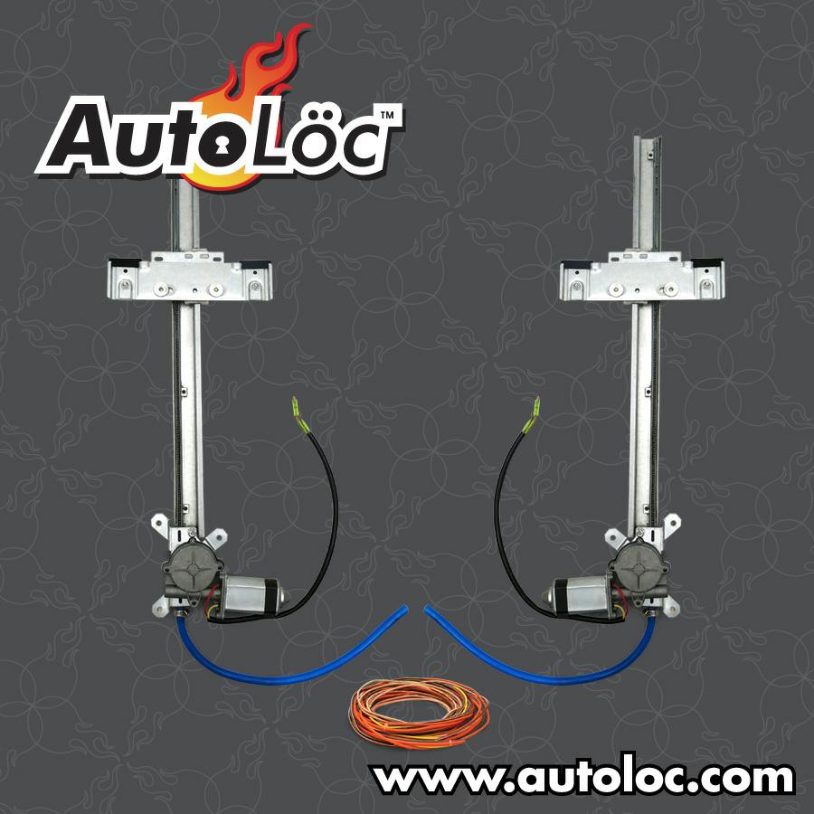 Autoloc 10271 Flat Glass Power Window Kit, 2 Door Autoplicity