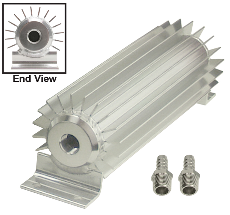 Derale Performance 13249 Aluminum Heat Sink Design Produces High Heat