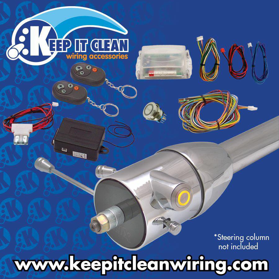 Keep It Clean Wiring 12754 Yellow / Amber One Touch Engine Start Kit