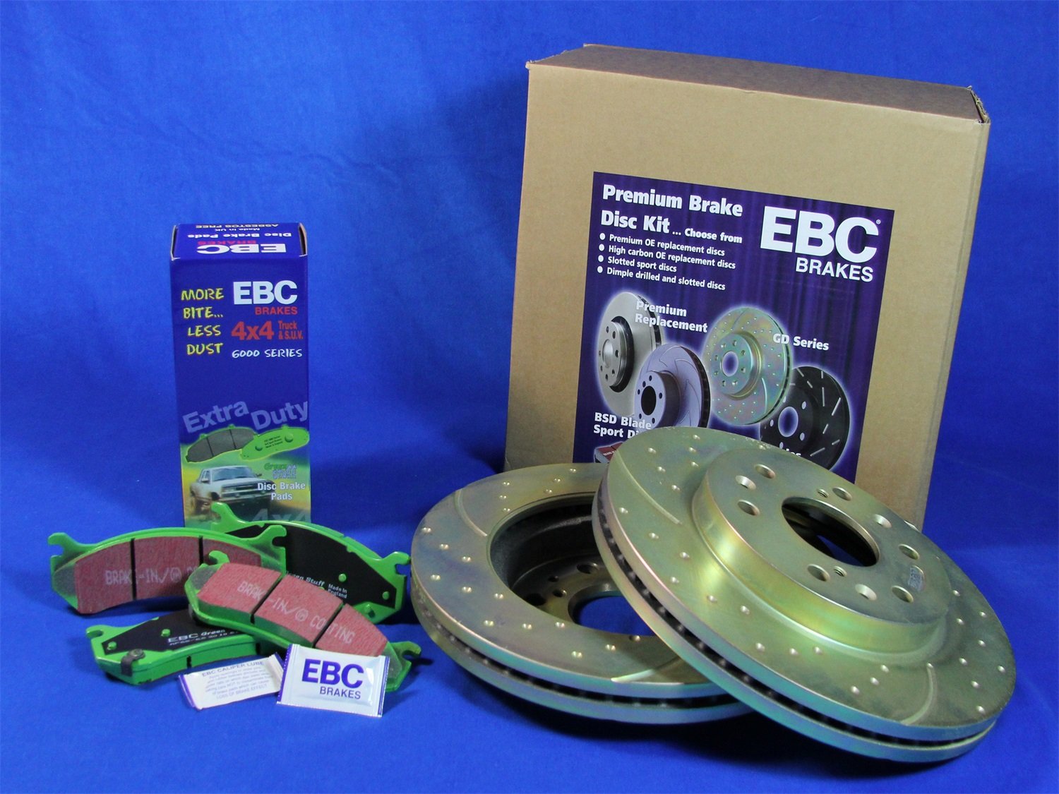 EBC Brakes S3KF1195 S3 Kits Greenstuff 6000 And Gd Rotors Truck/suv