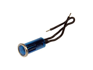 Picture of Dorman 85940 Electrical Switches - Indicator Light - Round With Bezel Style - Blue