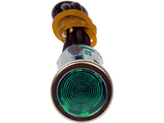 Picture of Dorman 85941 Electrical Switches - Indicator Light - Round With Bezel Style - Green