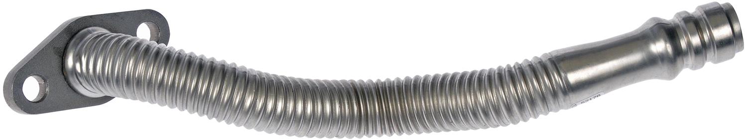 Dorman 904-192 Turbocharger Oil Return Line - Stainless Steel Replacement For Ford Trucks