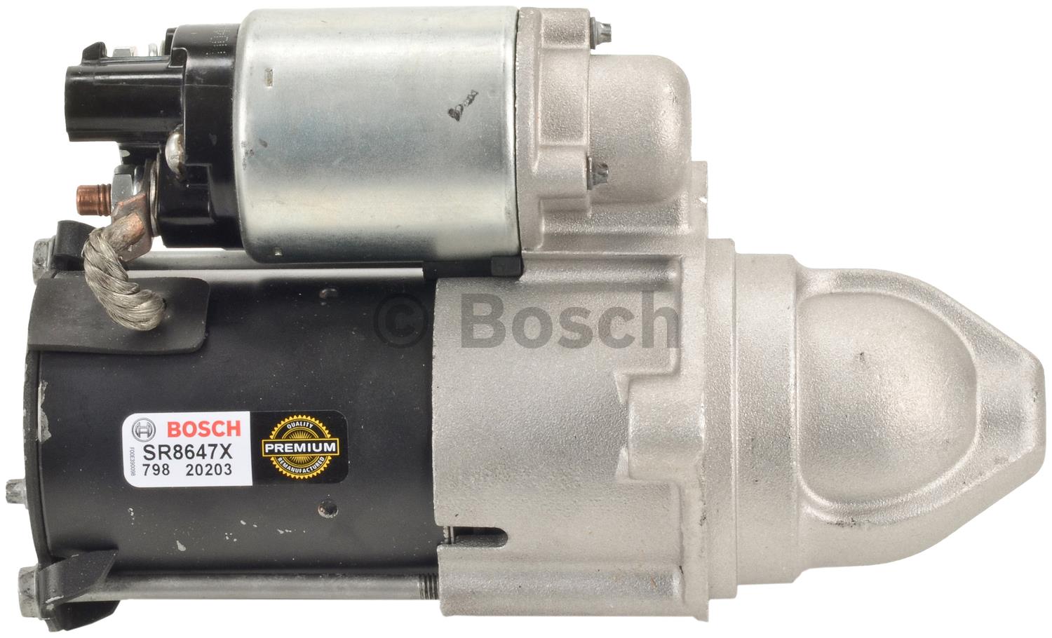 Bosch SR8647X Premium 100 Remanufactured Starter; Built For Extremes! Bosch Starters Are 100