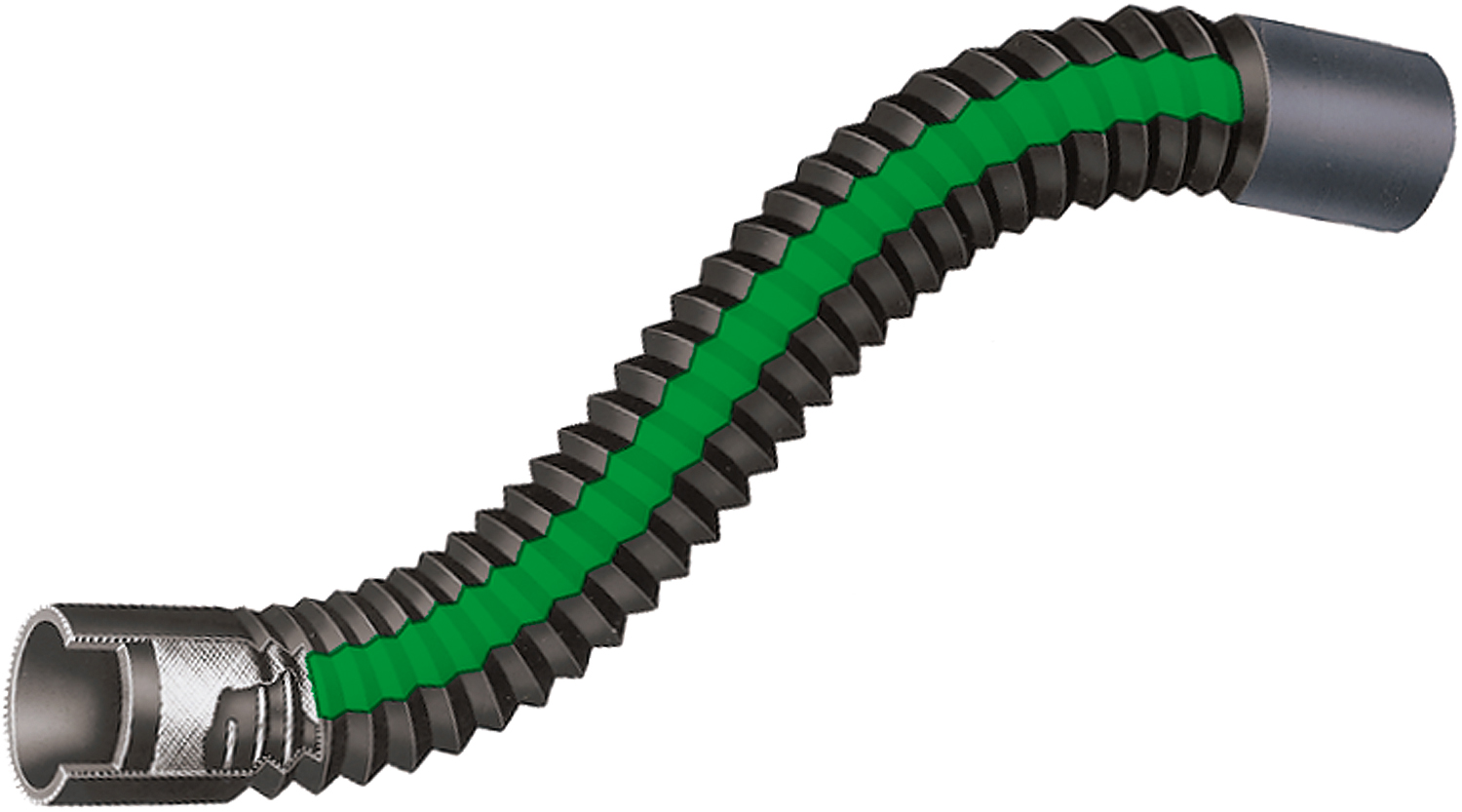 Gates 26532 Coolant Hose Green Stripe VulcoFlex Autoplicity